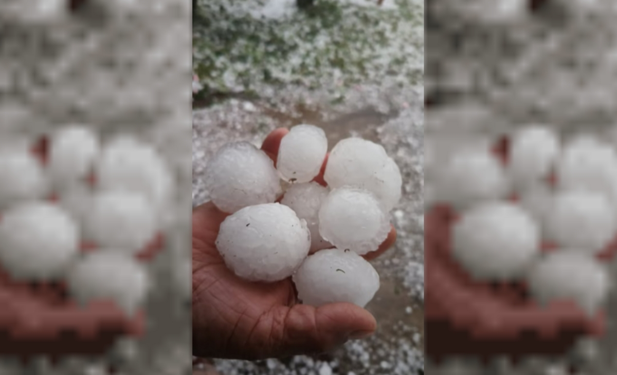 La caída de granizo generó graves destrozos en distintas ciudades