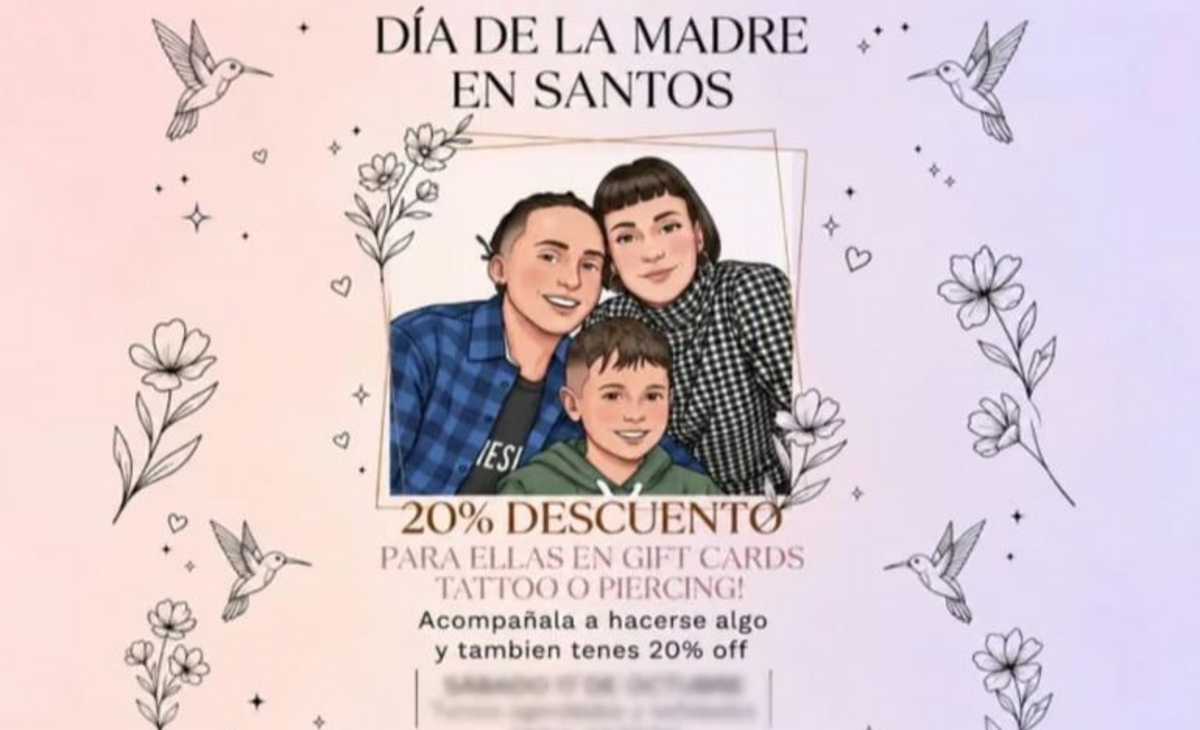 Indignación en Tierra del Fuego: usaron la imagen de Lucio y sus homicidas para promocionar tatuajes