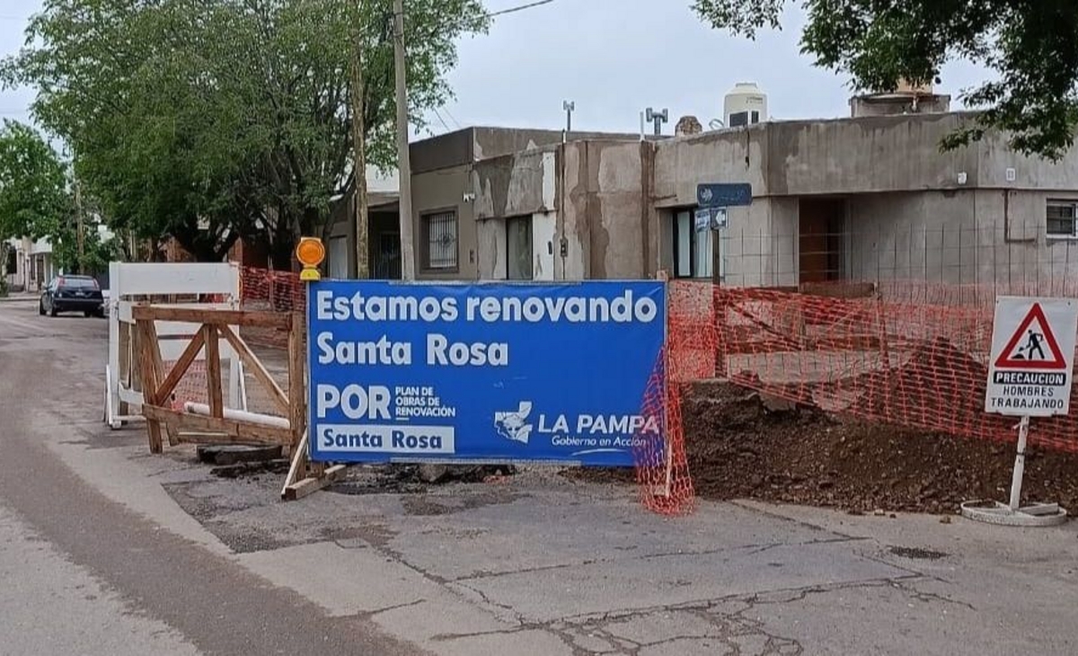 Habrá cortes de calles en Villa Alonso y Barrio Fitte por obras de saneamiento