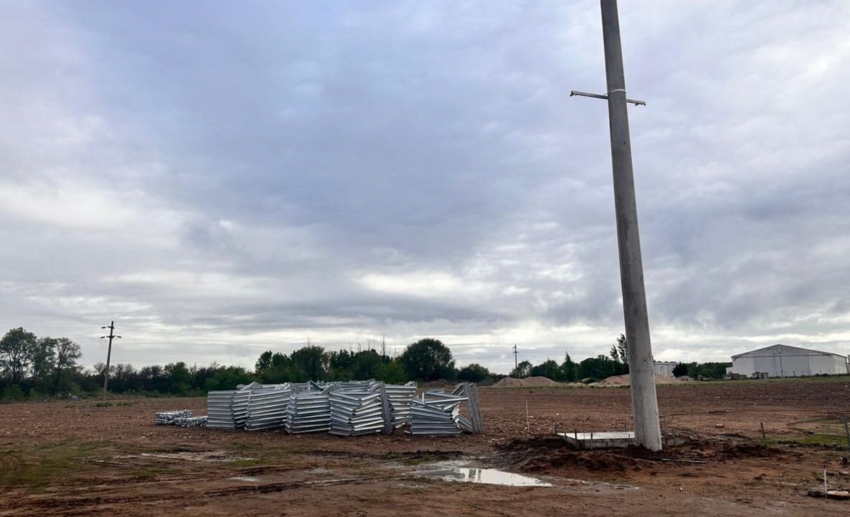 La CEW comenzó a instalar el Parque Fotovoltaico en Winifreda