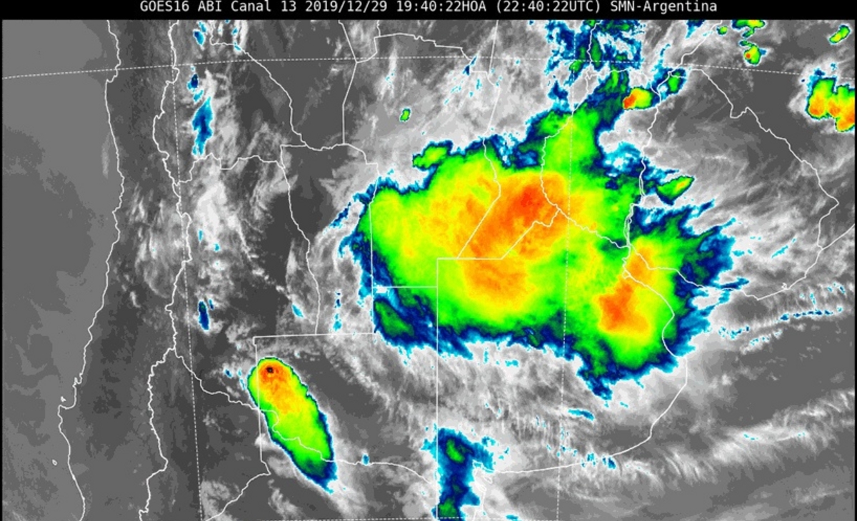 Cesó el aviso a corto plazo por tormentas fuertes para La Pampa