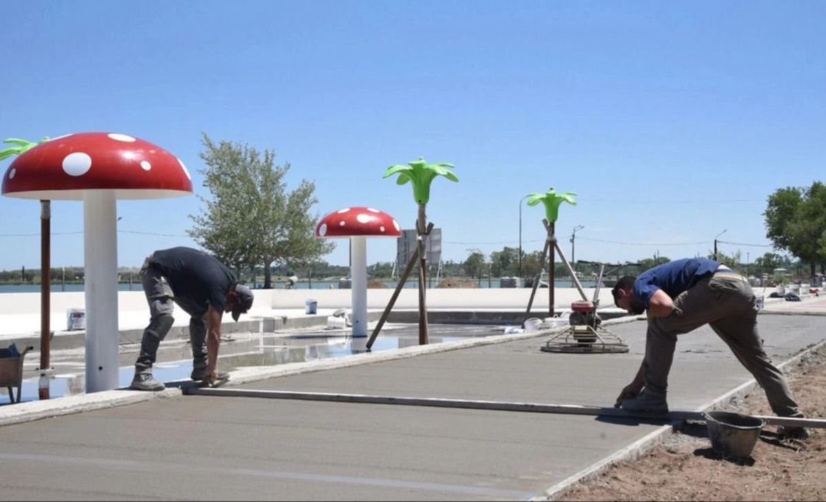 Di Nápoli inaugura el Parque Acuático en la Laguna Don Tomás